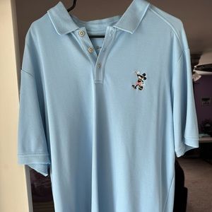 Tommy Bahama Disney Parks Polo XL blue Mickey Mouse